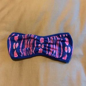Express Bandeau - Size XS - Blue & Pink